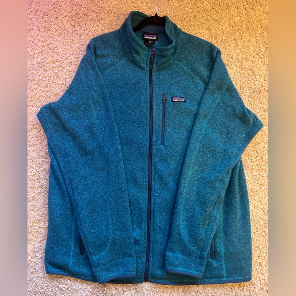 Patagonia Blue Fleece Jacket